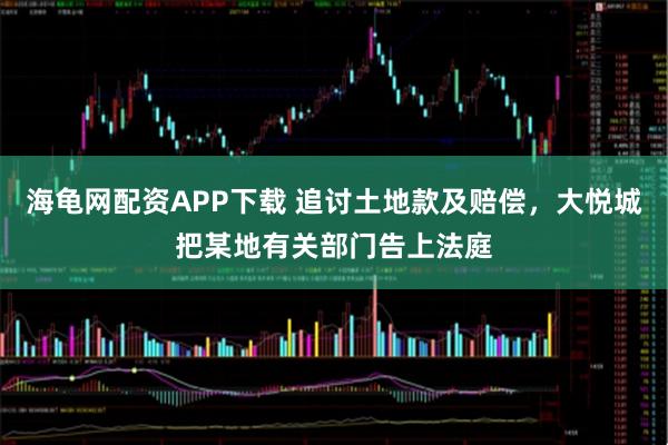 海龟网配资APP下载 追讨土地款及赔偿，大悦城把某地有关部门告上法庭